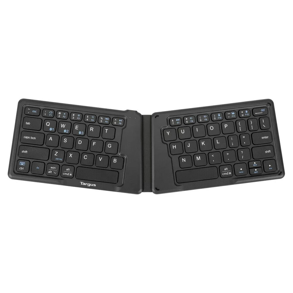 Targus Wireless Folding Keyboard with Bluetooth and Antimicrobial Protection