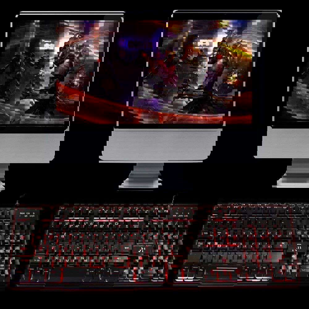 Backlit 104 Keys USB Wired Computer Keyboard