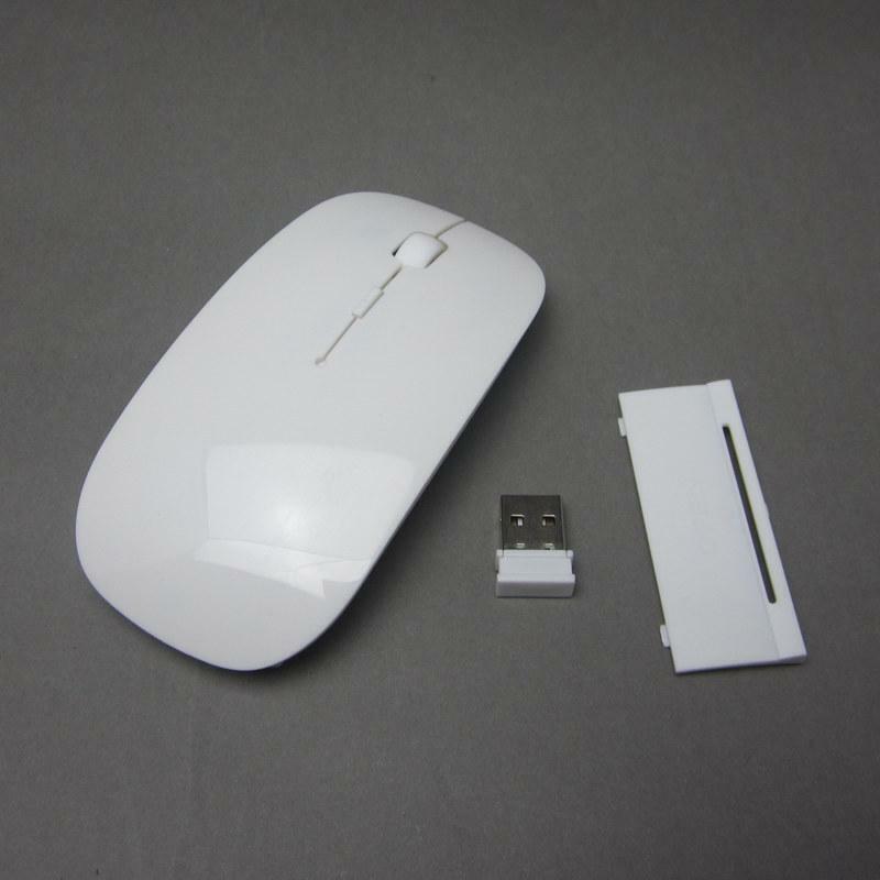 2.4GHz USB Wireless Optical Mouse for Apple Mac, Macbook Pro, Air, and PC