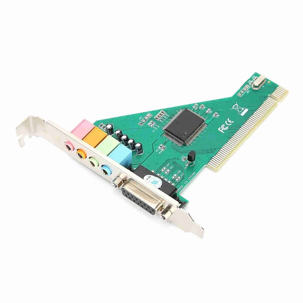 4.1 Channel PCI Sound Card for Enhanced Computer Audio