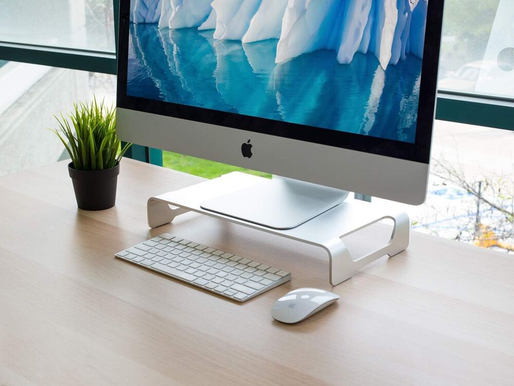 Aluminum Monitor Stand for iMac - Wide Unibody Riser