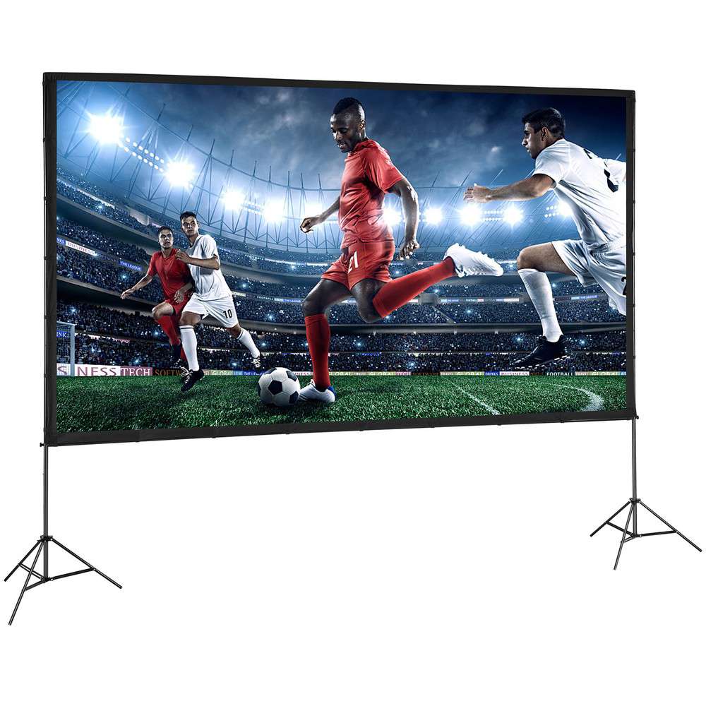 150 Inch 16:9 4K HD Projector Screen with Stand