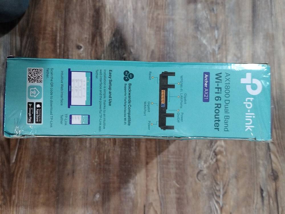 TP-Link AX1800 WiFi 6 Router Archer AX21 - High-Speed Connectivity