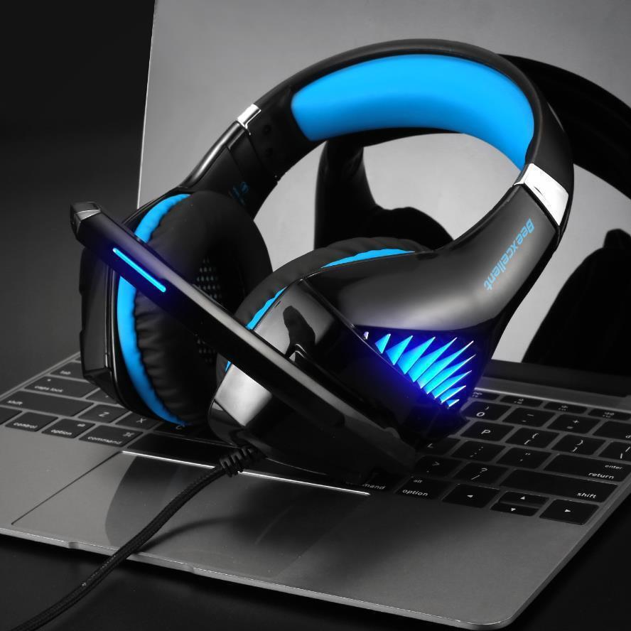 3.5mm Stereo Gaming Headset with Enhanced Bass for PS4, PC, and Xbox One