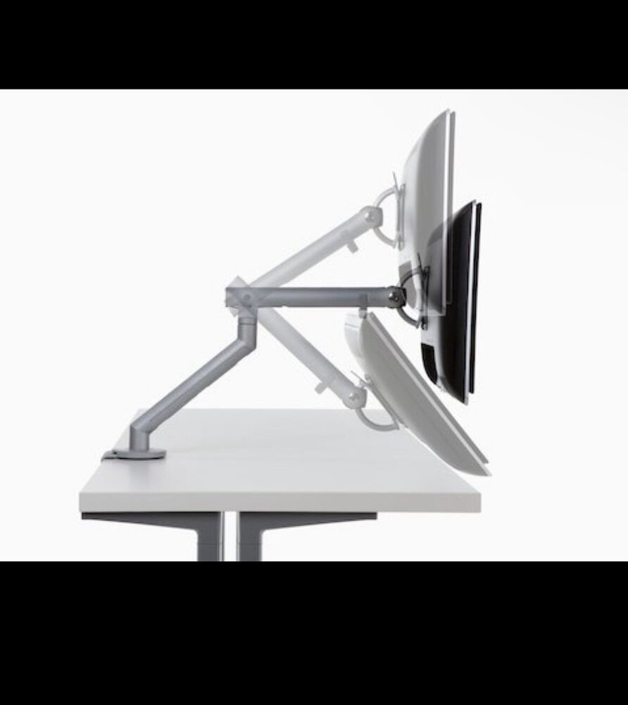 Herman Miller FLO Arm Single Adjustable VESA Monitor Mount Stand