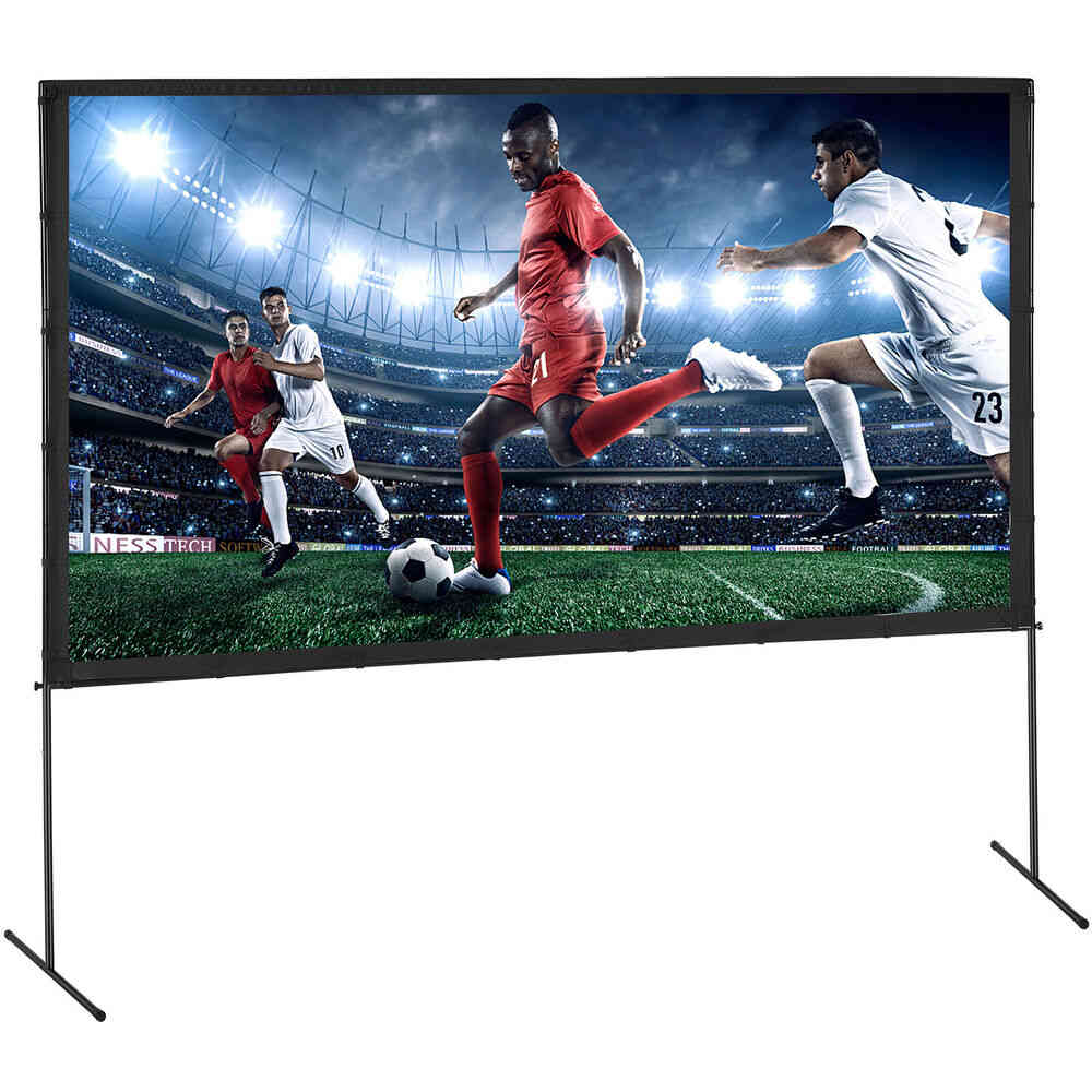 VEVOR 120 Inch 16:9 4K Projector Screen with Stand