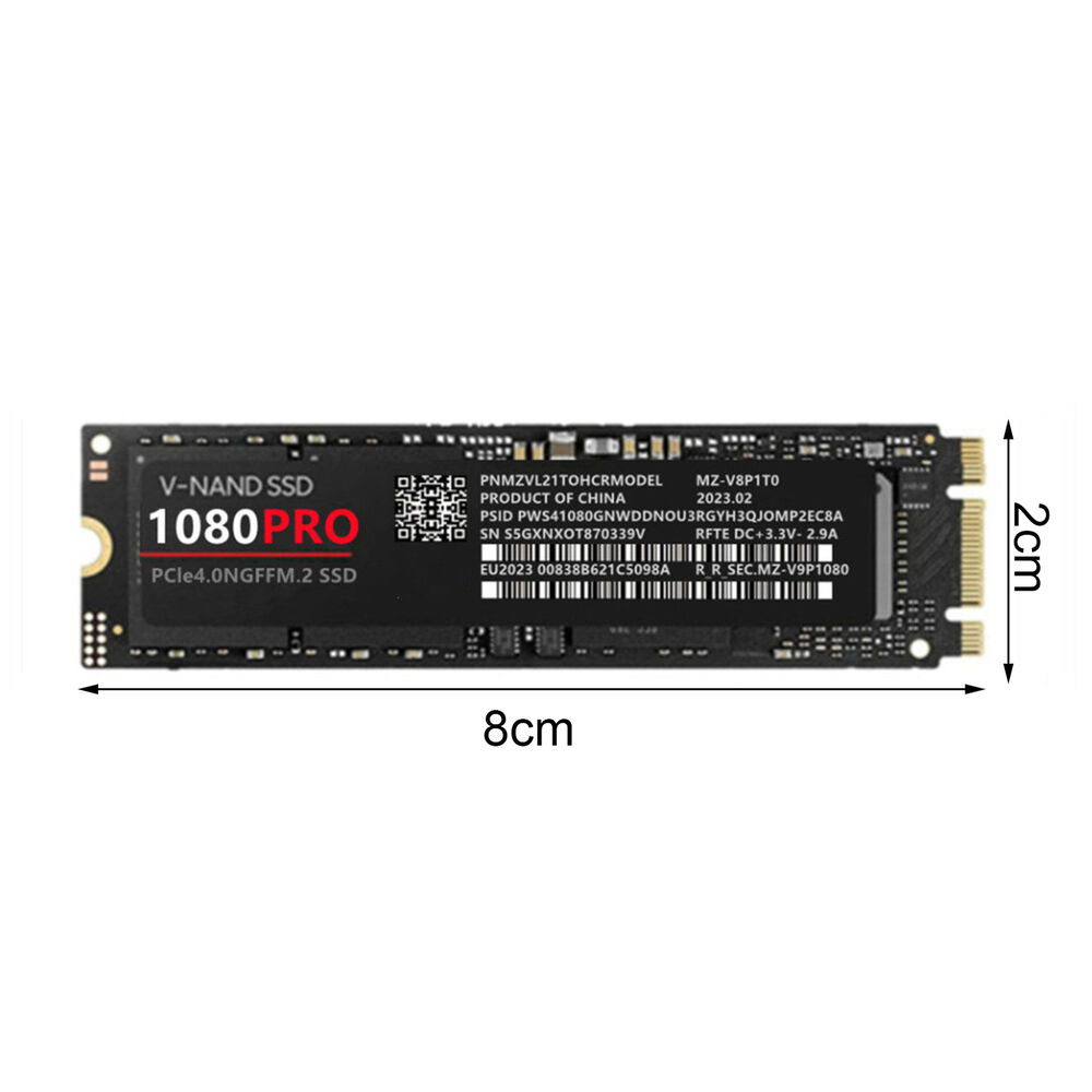 High-Speed 1/2/4TB Internal SSD