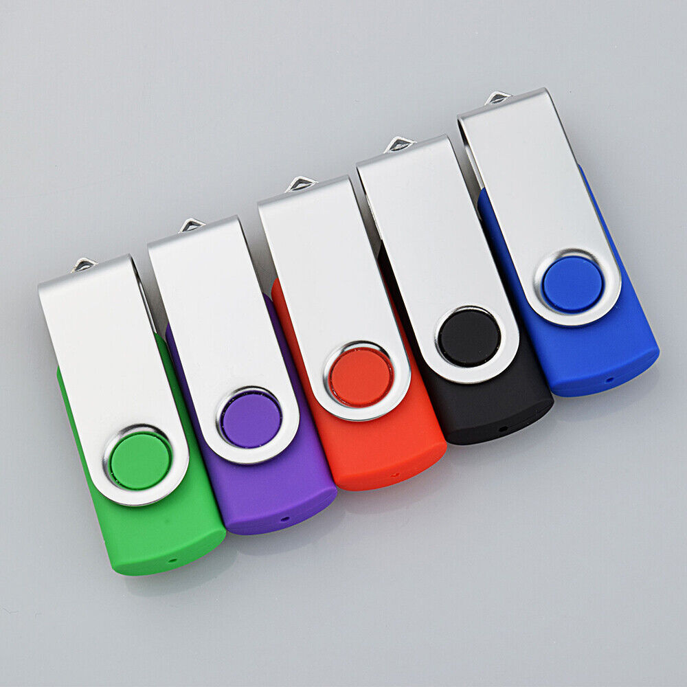 High-Capacity USB Flash Drives - 1GB to 128GB
