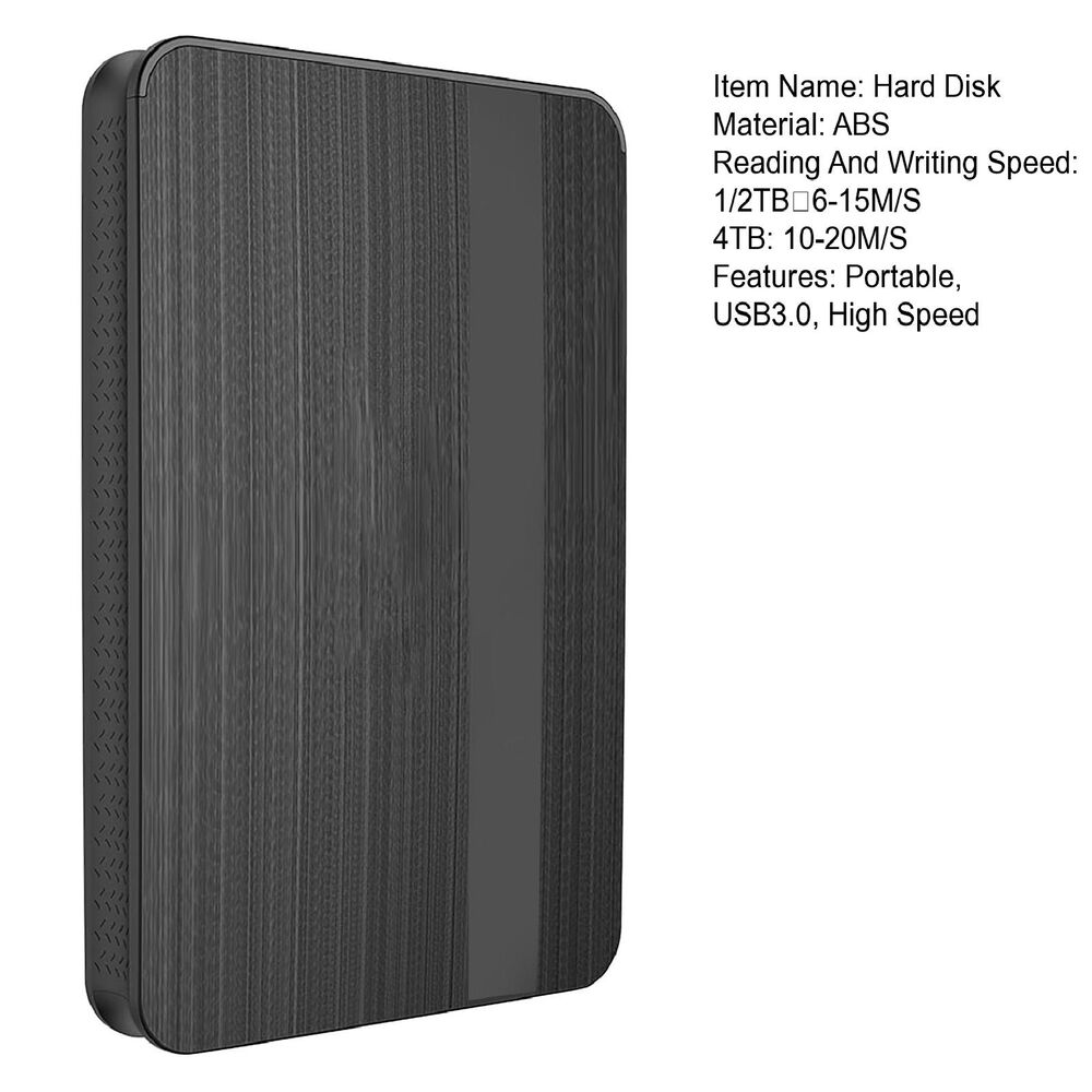 Portable High-Speed 2.5-Inch SATA USB3.0 External Hard Drive