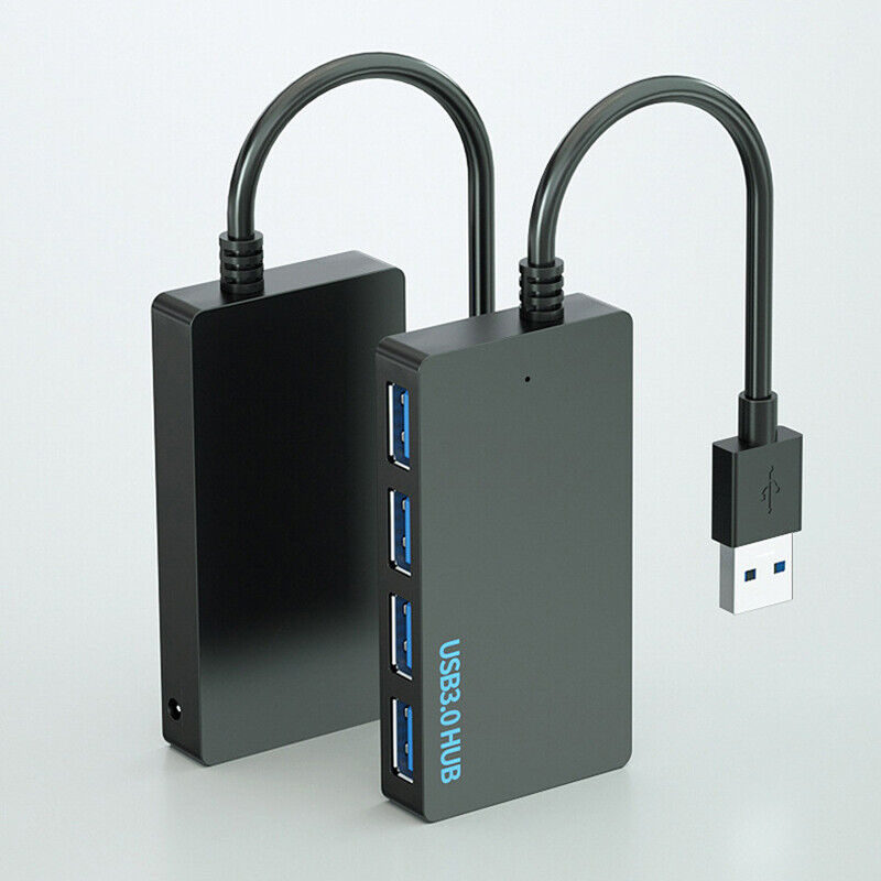 4 Port USB 3.0 Hub Multi Splitter Adapter