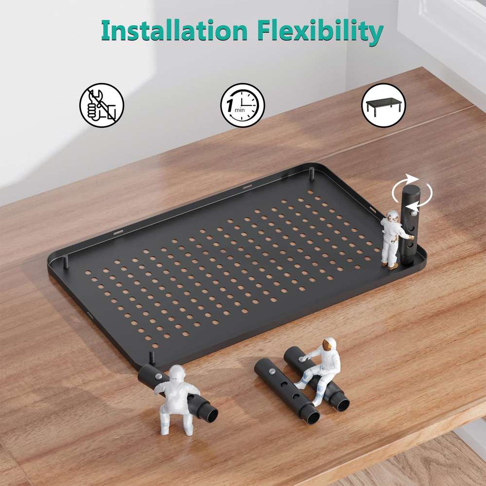 Adjustable Laptop Riser and Desk Monitor Stand