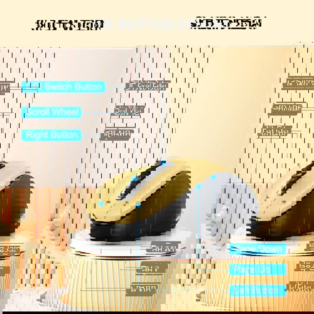 2.4GHz Wireless Optical Mouse with USB Receiver