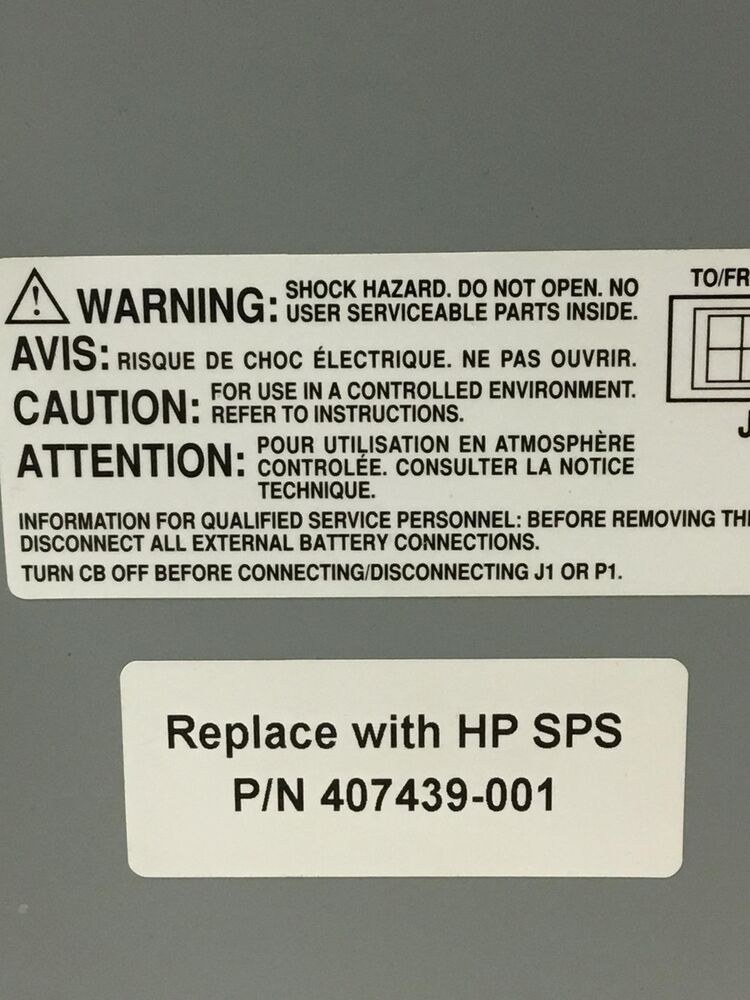 HP R5500 XR-ERM UPS Power Supply 326563-001