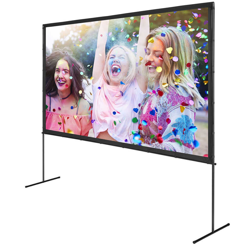 VEVOR 120 Inch 16:9 4K Projector Screen with Stand