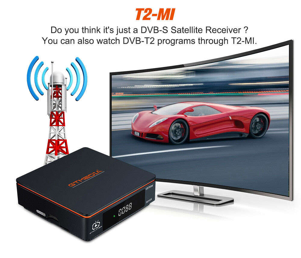 HD1080P DVB-S/S2/S2X Satellite Receiver Digital TV Set Top Box with HDMI, USB, WIFI, and DVR