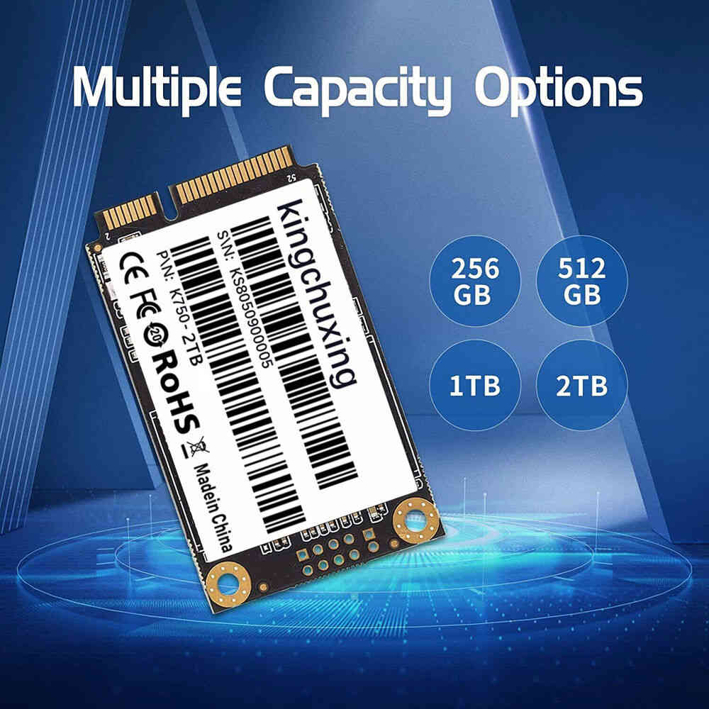 High-Speed mSATA SSD - 240GB/512GB Mini SATA Drive for Laptops and Ultrabooks