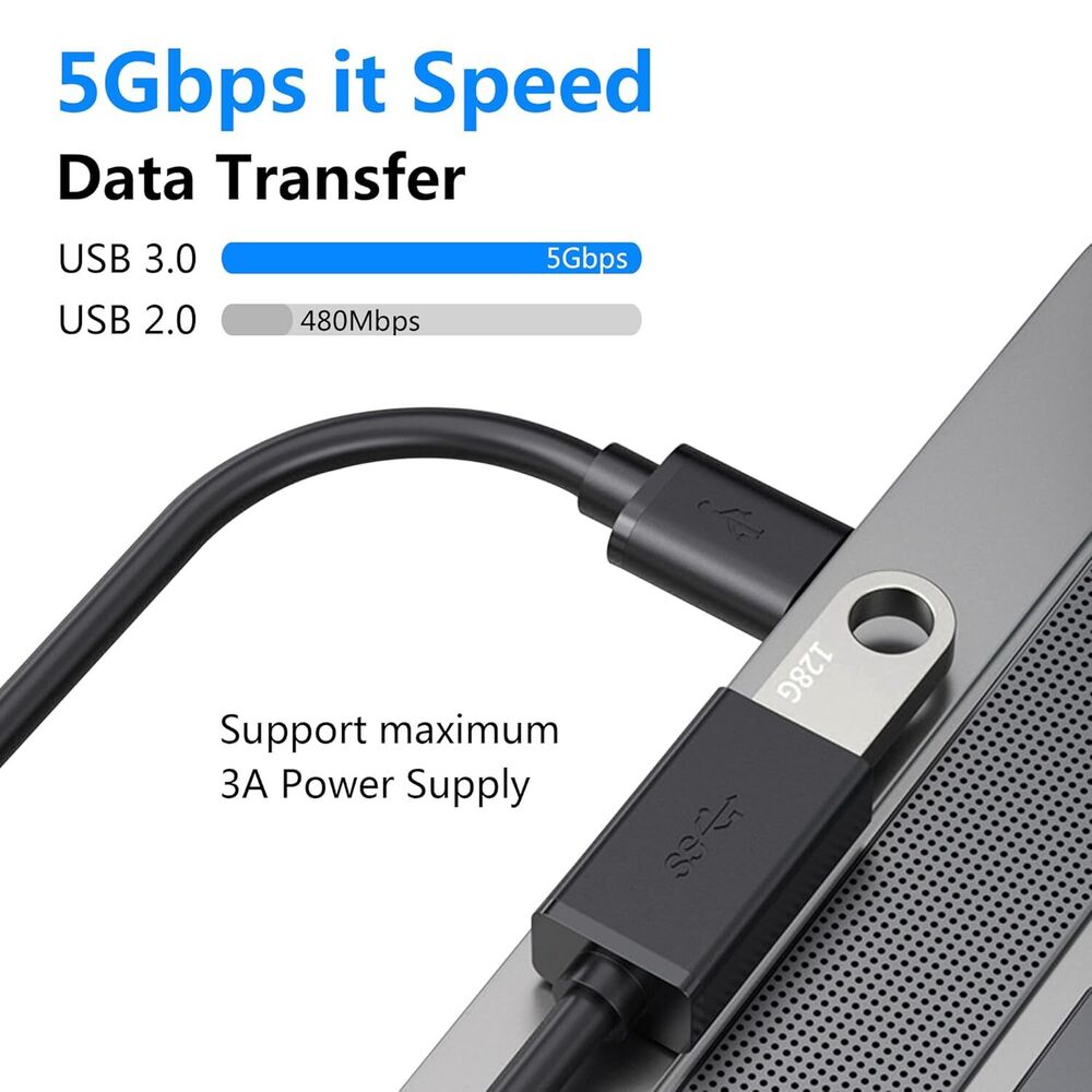 USB3.0 High Speed Extension Cable Adapter