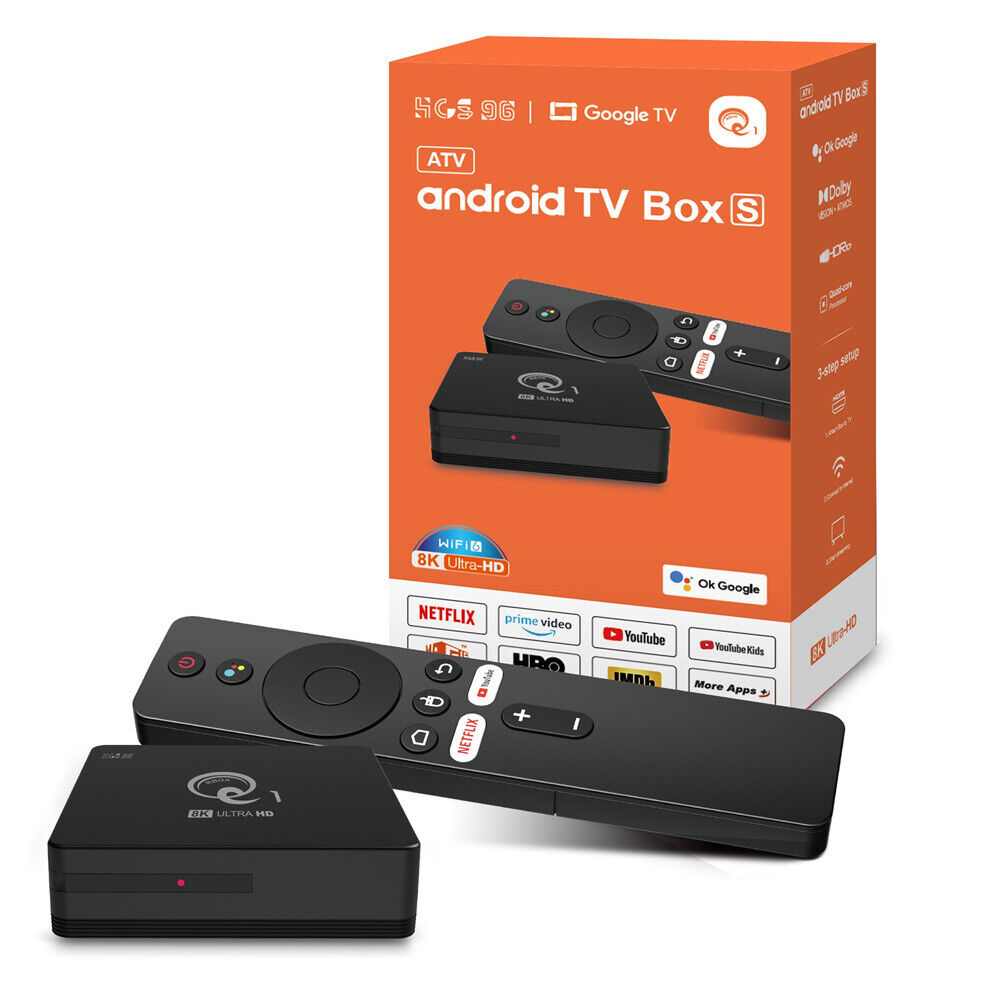 Android TV Box with 2.4G Voice Remote Control - H313 Home Network Player