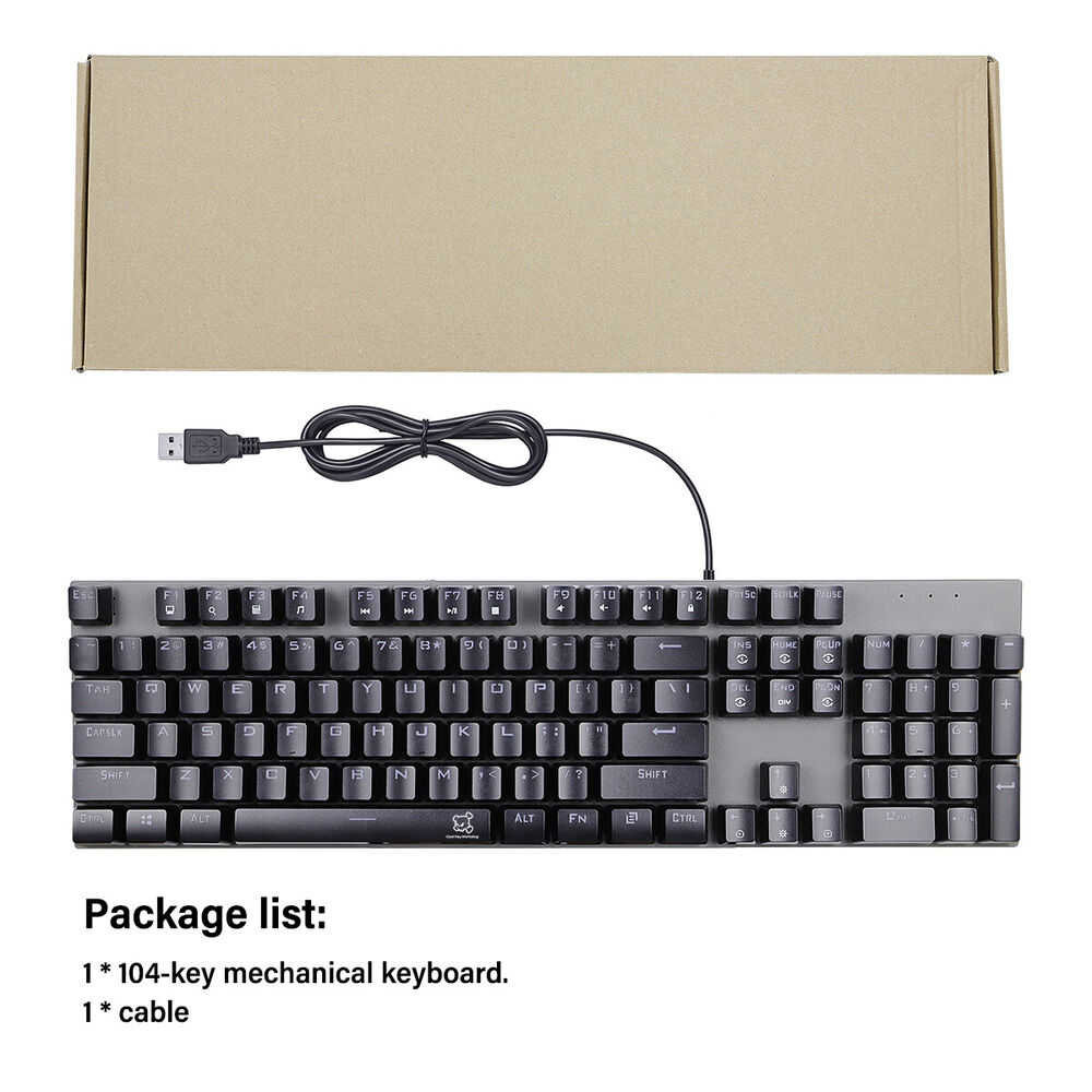 RGB Backlit Mechanical Gaming Keyboard