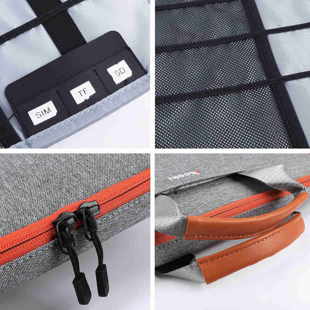 13 Inch Laptop Bag with Organizer for Electronic Accessories