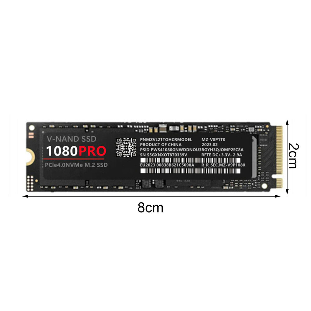 High-Speed 1/2/4TB Internal SSD