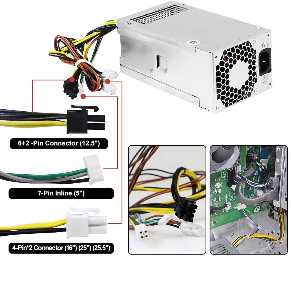 500W PSU L77487-001, L89233-001 Compatible with HP 280 G8 Pro Z2 TE01 TG01