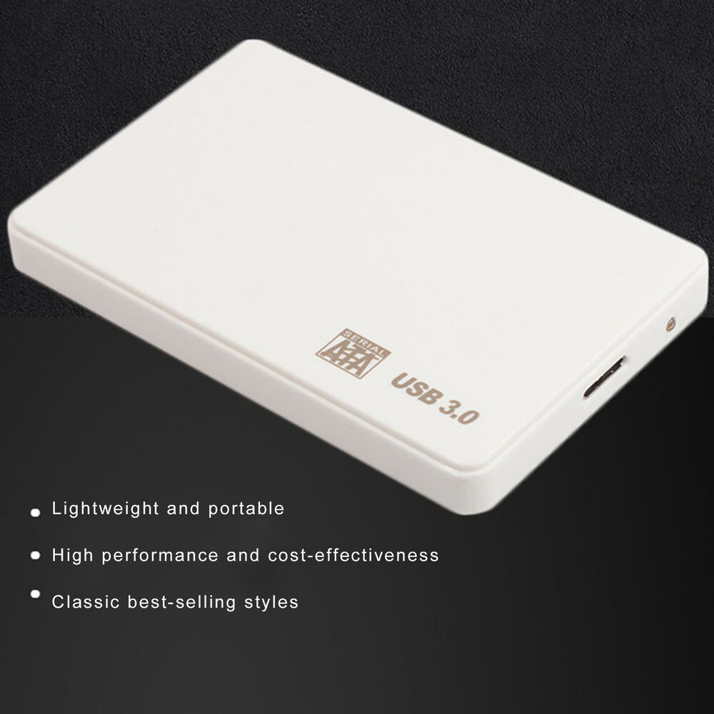 Portable High Speed External Hard Drive USB 3.0