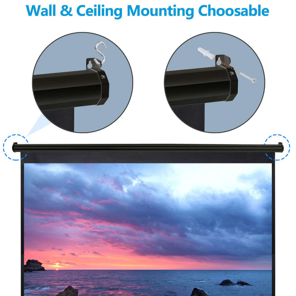 80 Inch 16:9 HD Projector Screen for Home Cinema