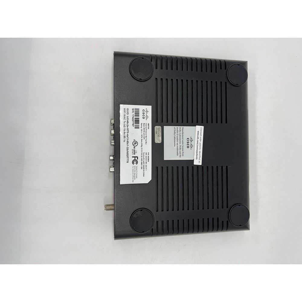 AT&T/U-verse Cisco IP Desktop Box ISB7005 - No Power Cable or Remote