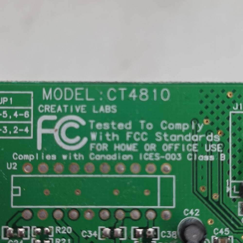Creative Labs Sound Blaster Vibra 128 Sound Card