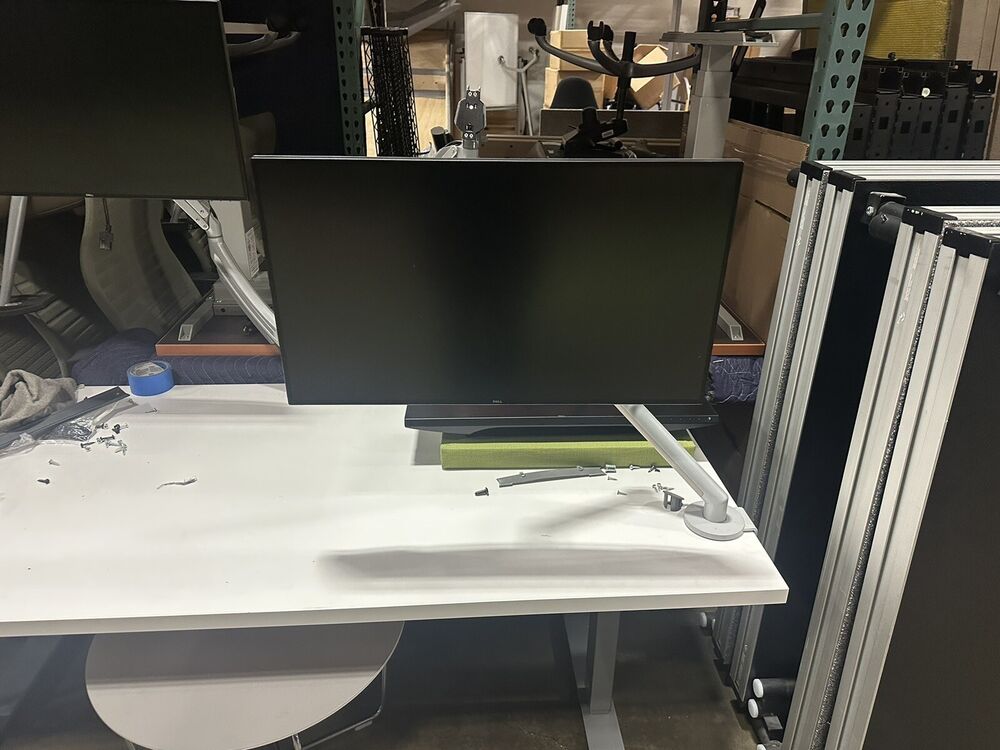 Herman Miller FLO Arm Single Adjustable VESA Monitor Mount Stand