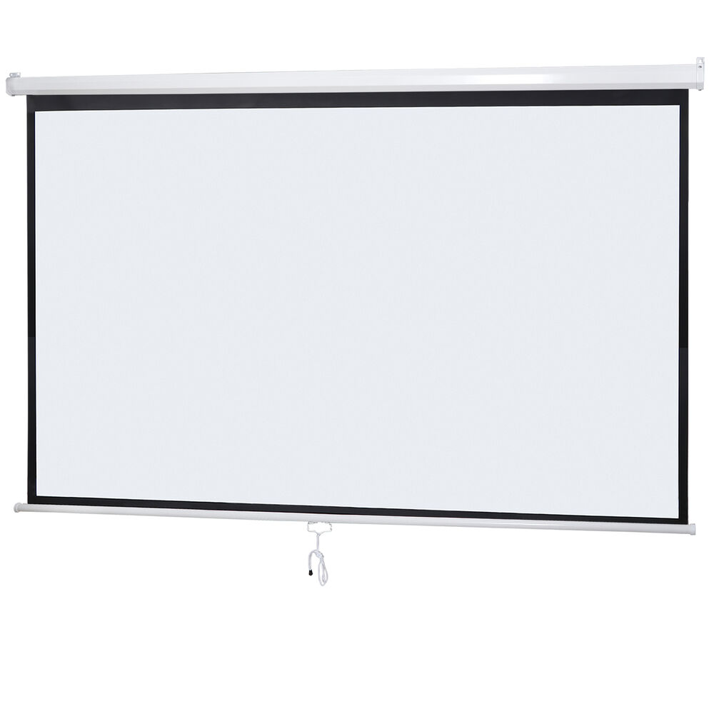 16:9 HD Diagonal Projection Screen for Home Theater