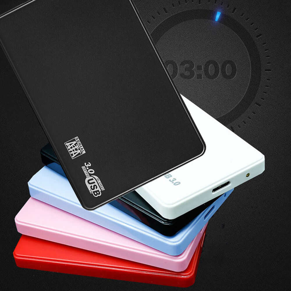 Portable High Speed External Hard Drive USB 3.0