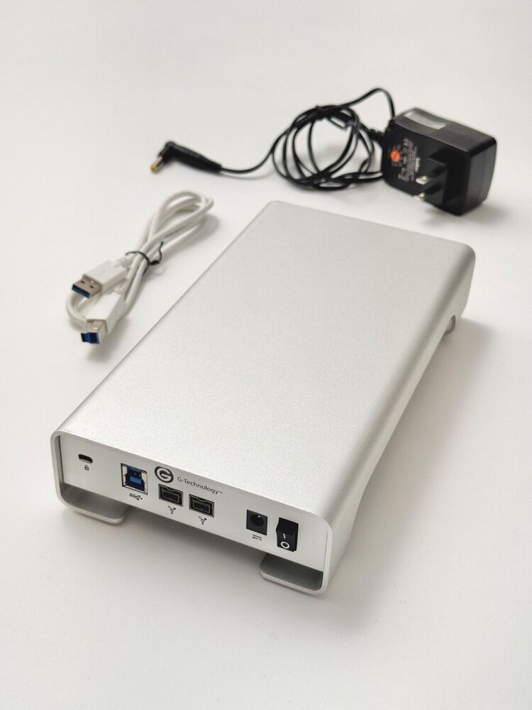 G-Technology G-DRIVE 4TB External HDD with USB 3.0 and FireWire 800