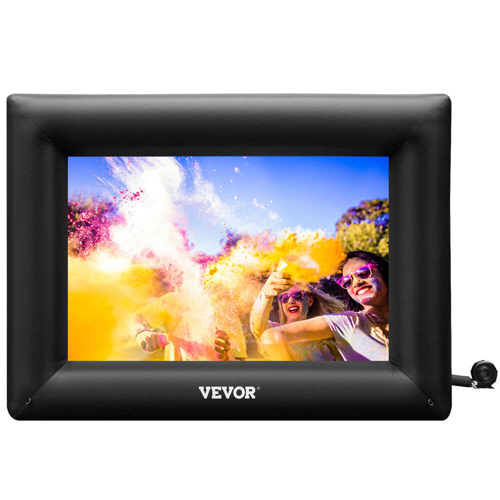 VEVOR 24FT Inflatable Outdoor Movie Projector Screen with Blower