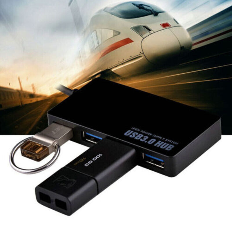 Portable 4-Port USB 3.0 Hub