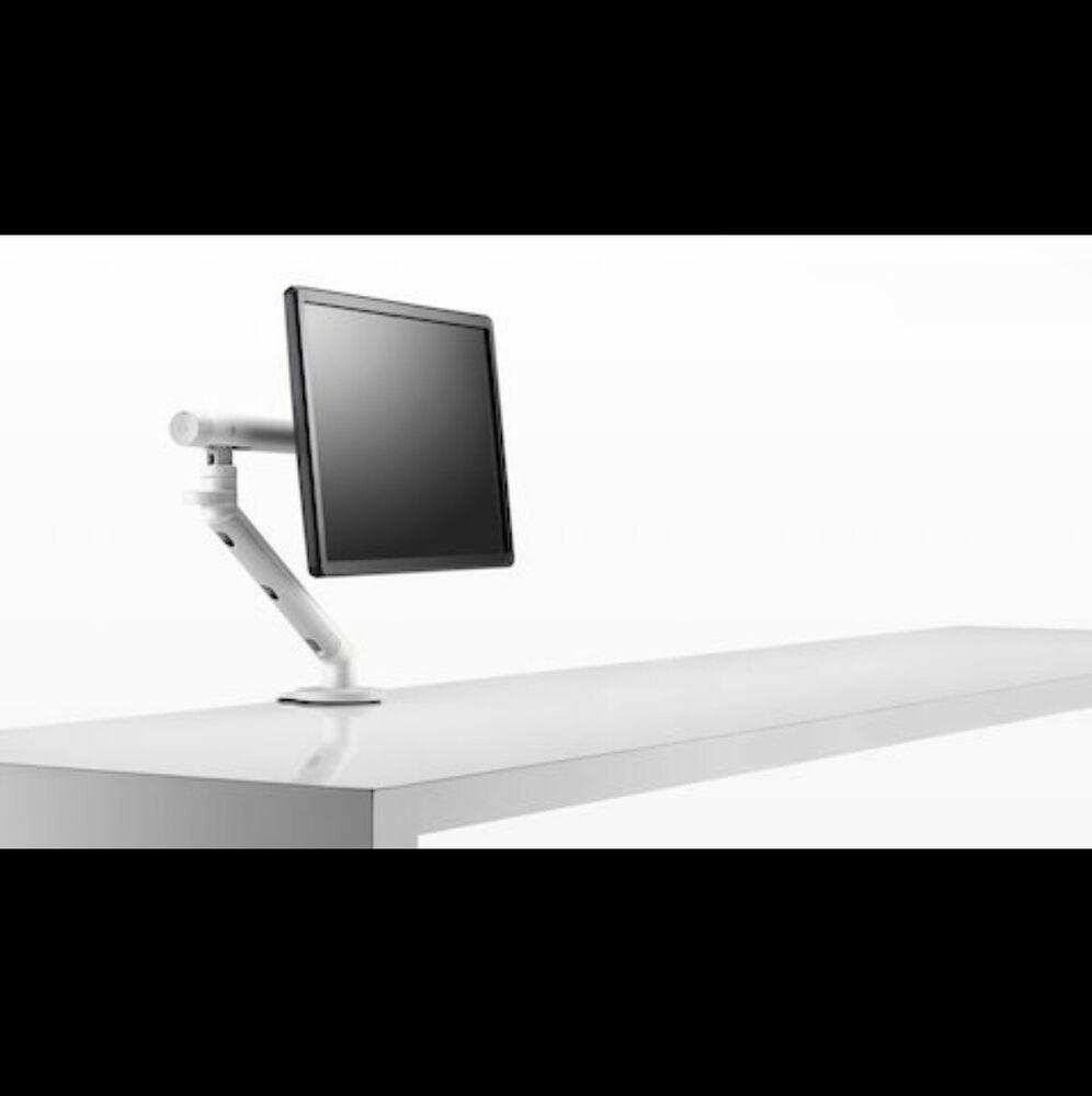 Herman Miller FLO Arm Single Adjustable VESA Monitor Mount Stand