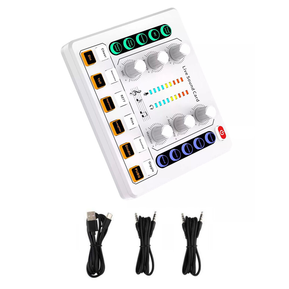 M8 Sound Card - Superior Audio Quality for Multi-Device Use