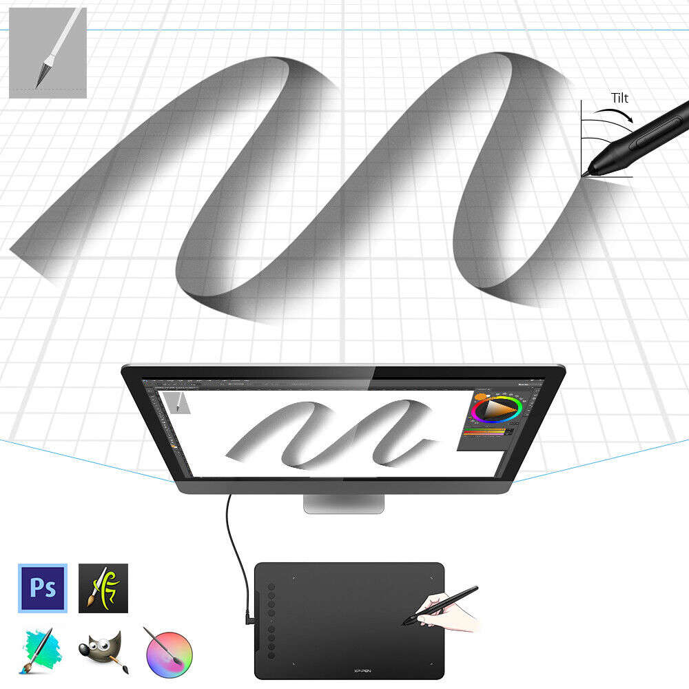 XP-Pen Deco 01 V2 Refurbished Graphics Tablet