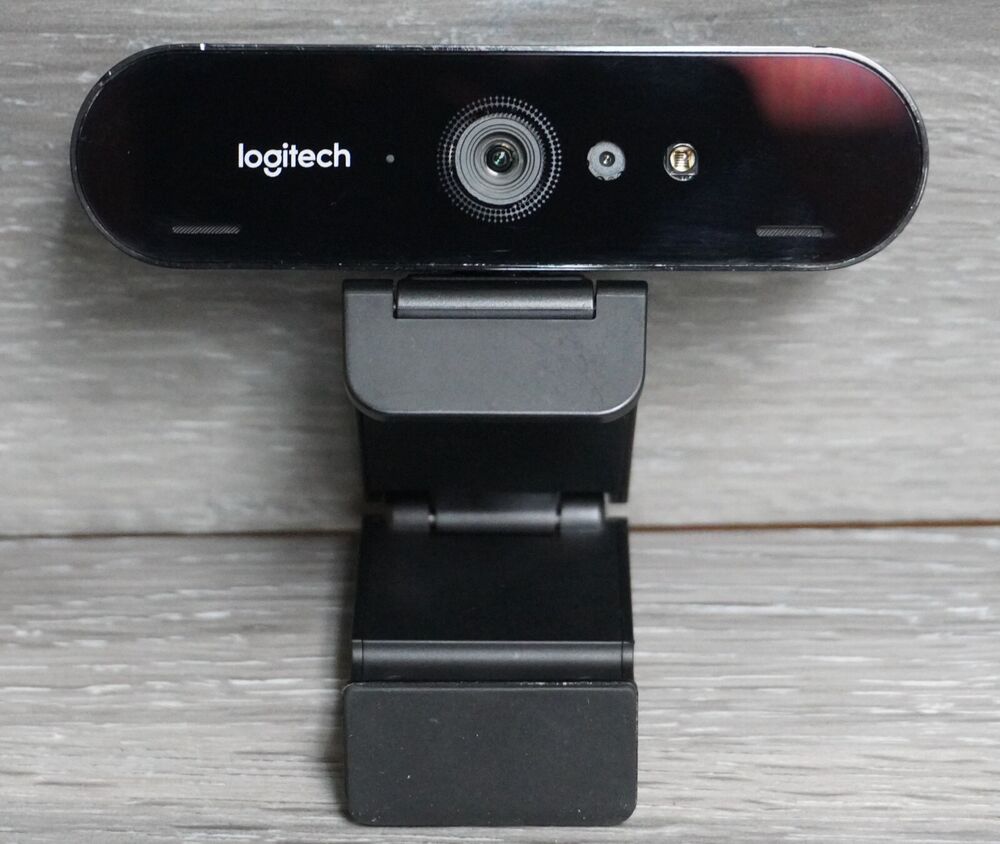 Logitech V-U0040 BRIO 4K Pro Ultra HD Webcam - High-Quality Video Streaming