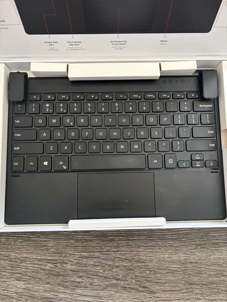 Brydge Wireless Keyboard with Touchpad for Surface Pro 4, 5, 6, 7