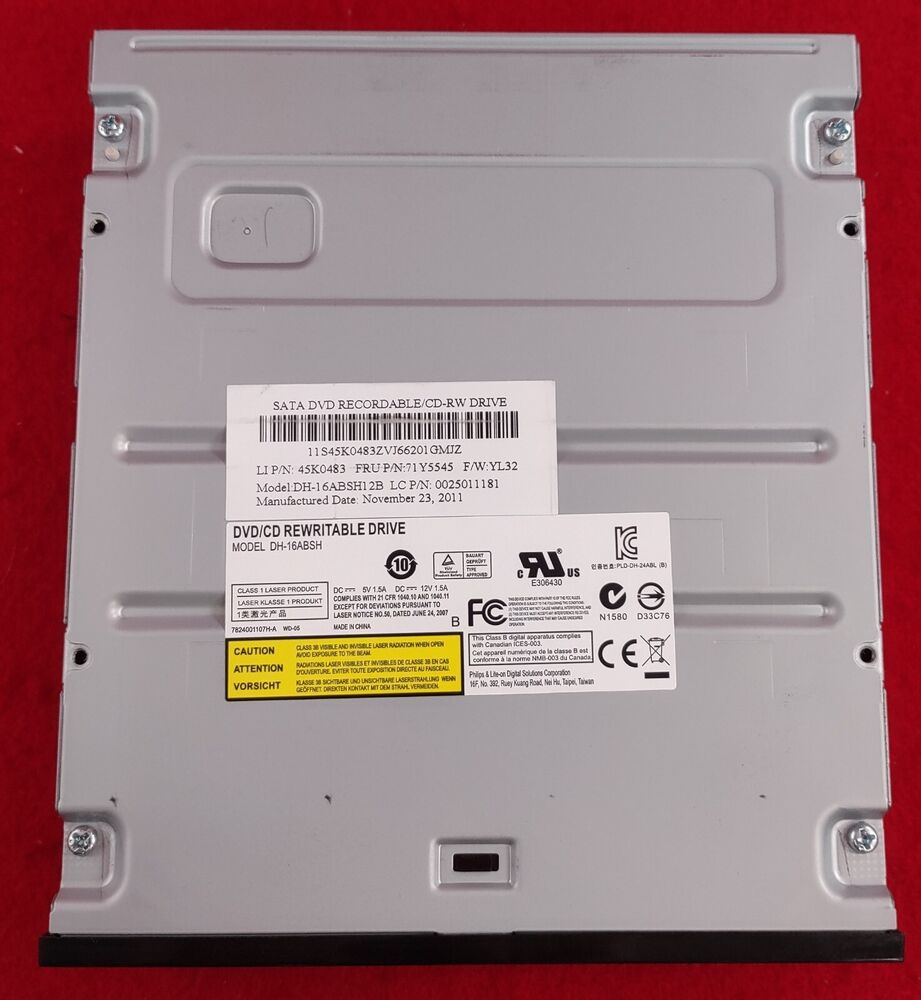 IBM Lenovo DVD-RW/CD-RW SATA Optical Drive Set