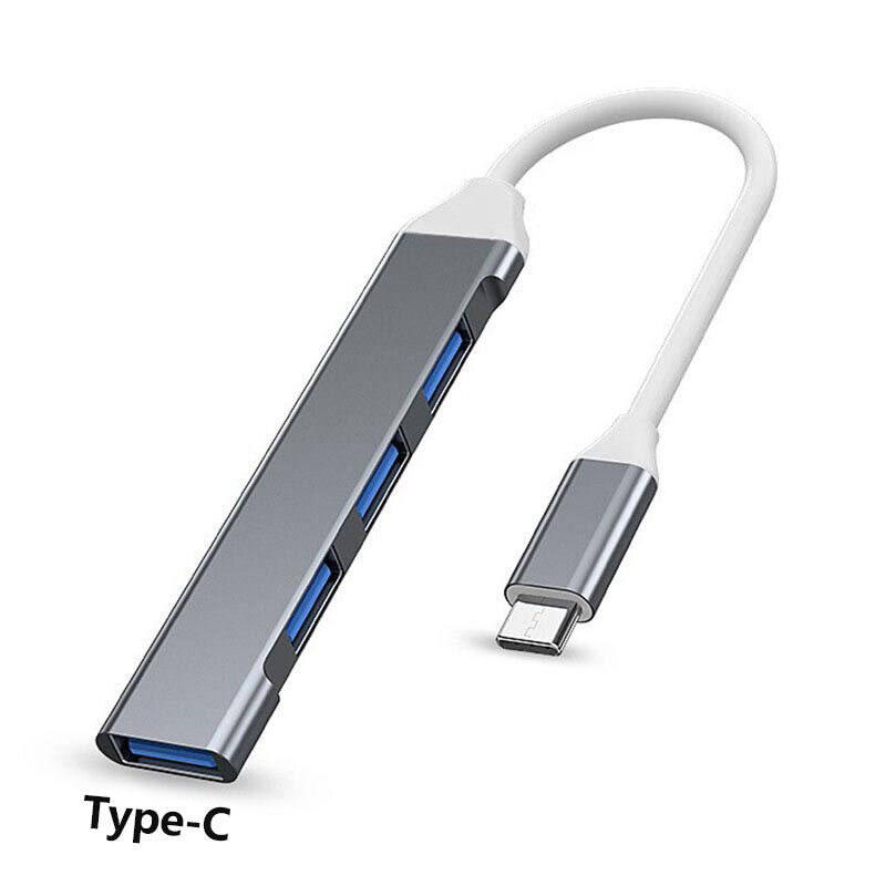 USB C HUB 3.0 Type C 3.1 4 Port Multi Splitter Adapter