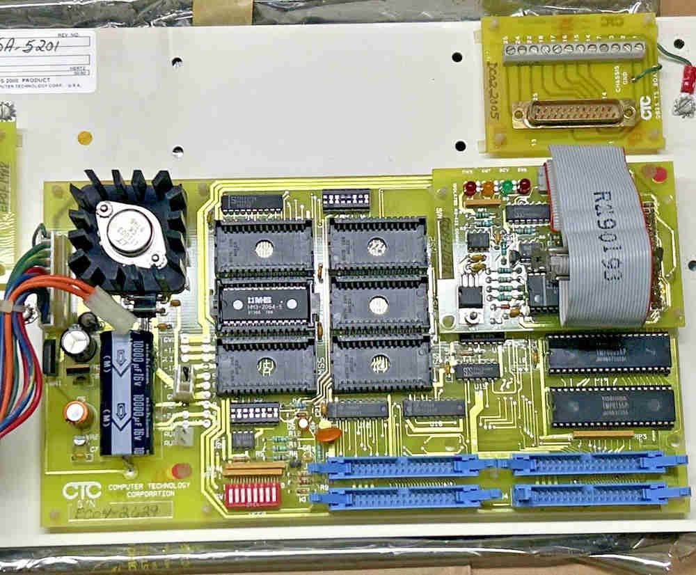COMPUTER TECHNOLOGY CORP CSA-5201 Control Board Assembly - Brand New