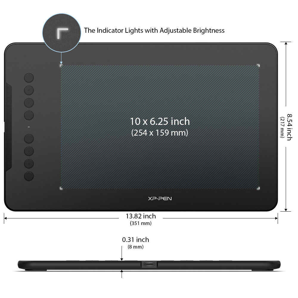 XP-Pen Deco 01 V2 Refurbished Graphics Tablet