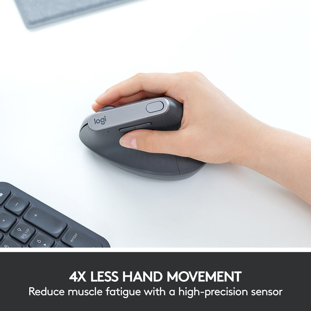 Logitech MX Vertical Wireless Mouse - Ergonomic Design