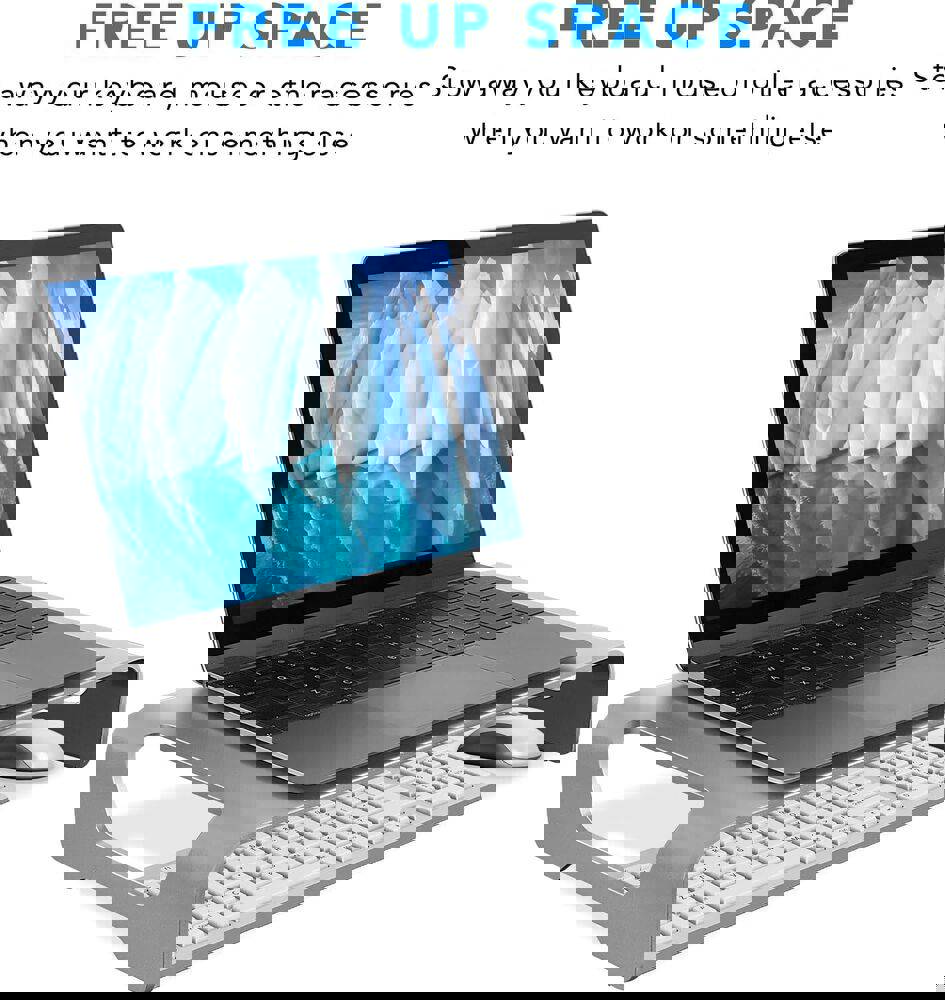 Aluminum Monitor Stand for iMac - Wide Unibody Riser