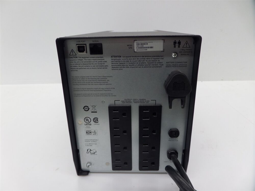 APC Smart-UPS C1500 Uninterruptible Power Supply