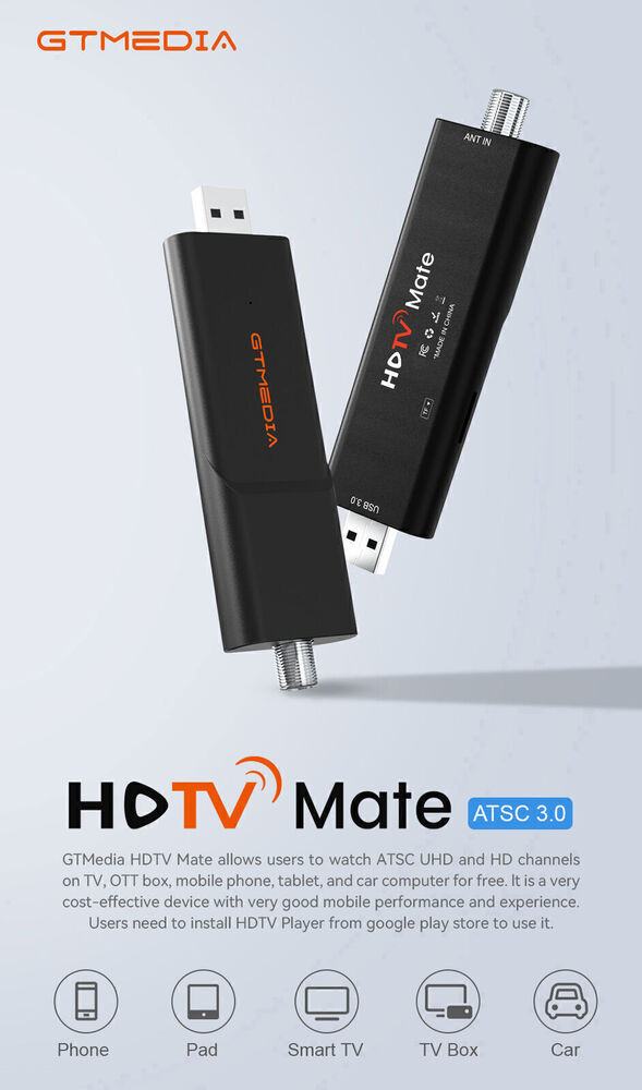 4K UHD FTA DVB-S2/S2X/ATSC 3.0 Combo Satellite TV Receiver Android Smart TV BOX