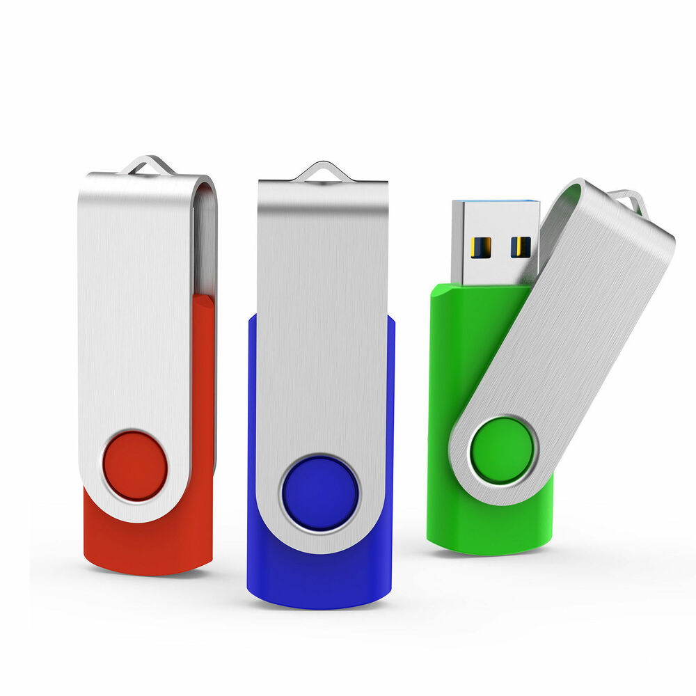 10-Pack Bulk USB Flash Memory Sticks
